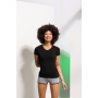 T-shirt femme extensible col V Skinni Fit