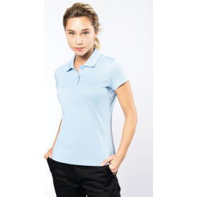 Polo manches courtes femme