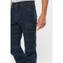 Pantalon denim multipoches homme