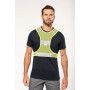 Gilet en filet fluorescent