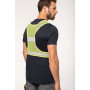 Gilet en filet fluorescent