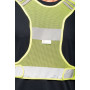 Gilet en filet fluorescent