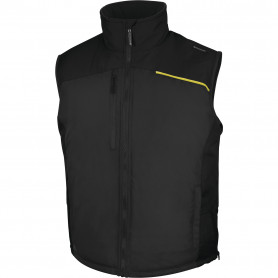 Gilet sans manches en polyester enduit PVC et doublure polaire