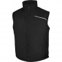 Gilet sans manches en polyester enduit PVC et doublure polaire