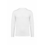 T-shirt coton Supima col V manches longues homme