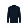 Polo manches longues homme coton Supima