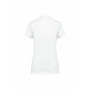 Polo à manches courtes femme en coton Supima qualité supérieure
