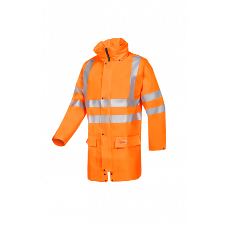 Veste de pluie en Flexothane Haute Visibilité