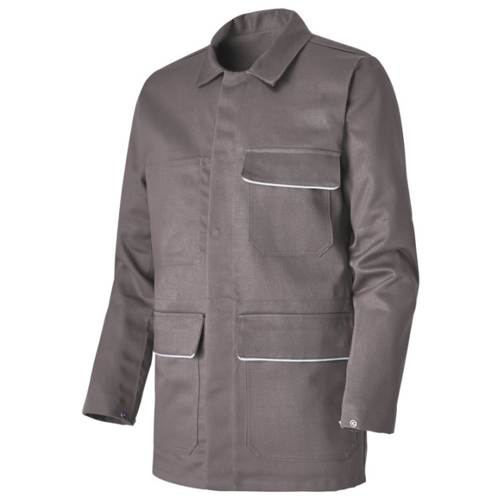 Veste non-feu coton ignifugé homme travail soudure