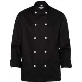 Veste cuisinier noire manches longues BLAKE Molinel