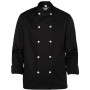 Veste cuisinier noire manches longues BLAKE Molinel