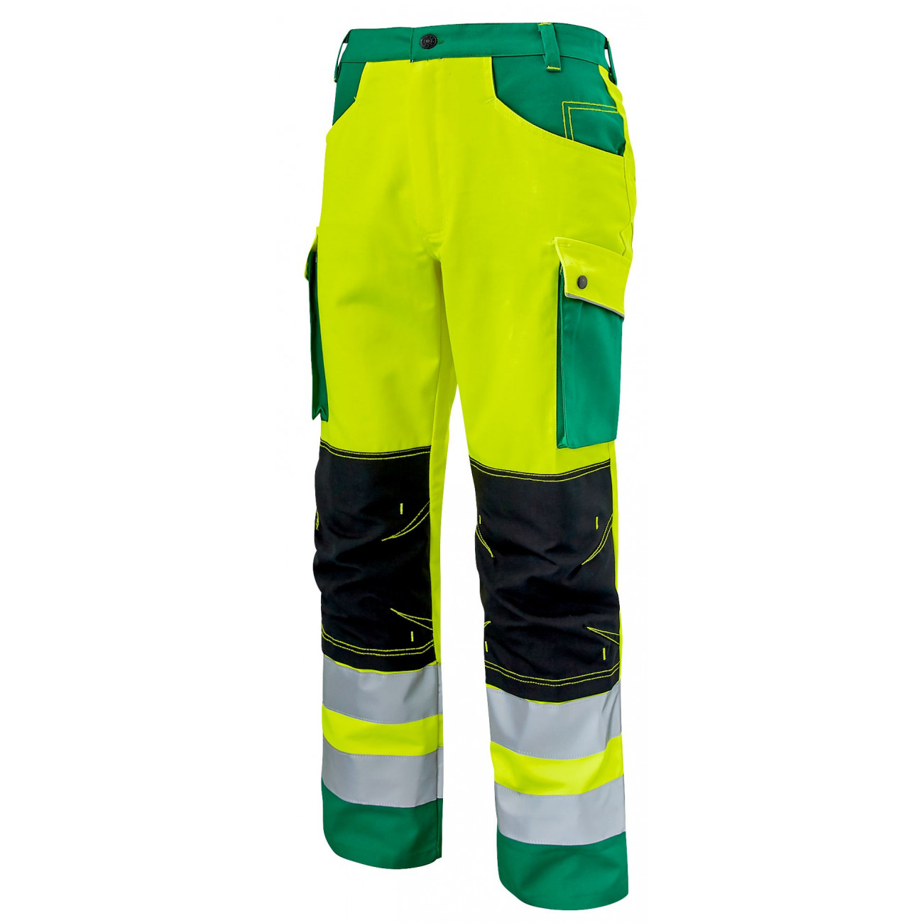 Pantalon de travail ROADY haute visibilité avec poches genoux