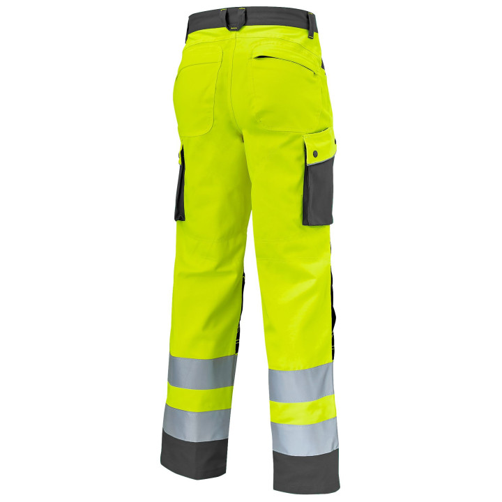 Pantalon de travail haute visibilité poches genoux MOLINEL