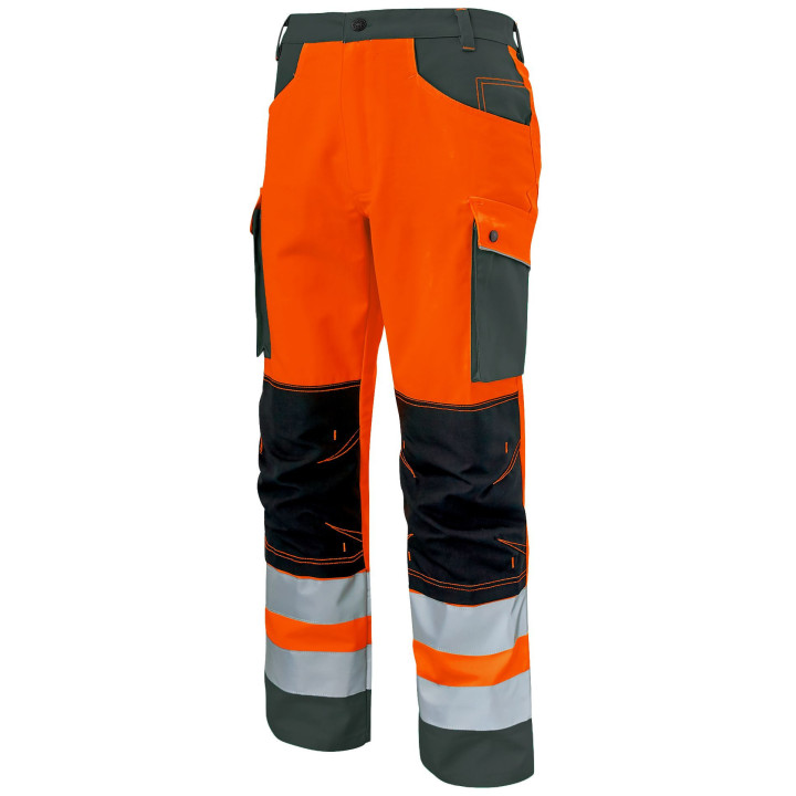 Pantalon de travail haute visibilité poches genoux MOLINEL