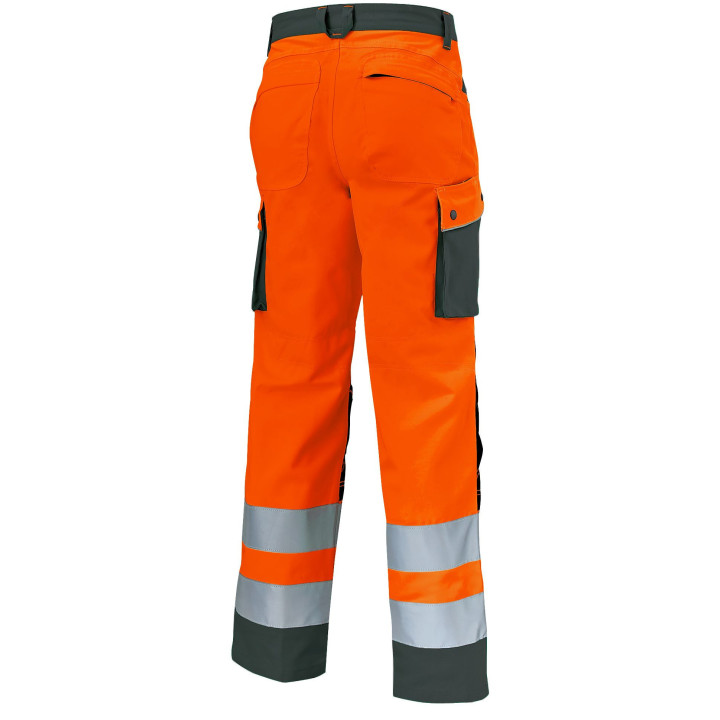 Pantalon de travail haute visibilité poches genoux MOLINEL
