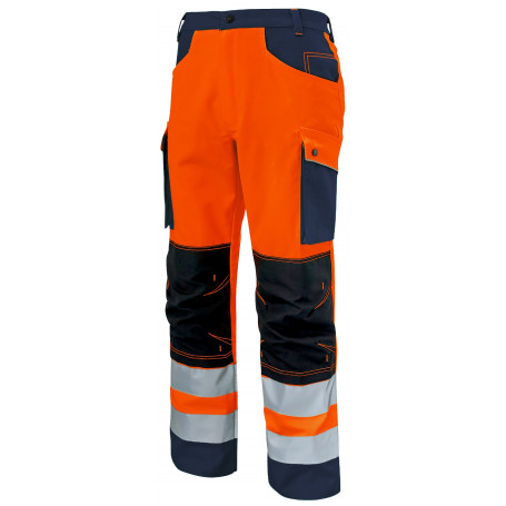 Pantalon de travail ROADY haute visibilité avec poches genoux