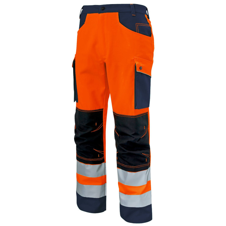 Pantalon de travail haute visibilité poches genoux MOLINEL