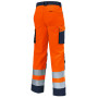 Pantalon de travail ROADY haute visibilité avec poches genoux