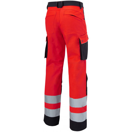 Pantalon de travail ROADY haute visibilité avec poches genoux