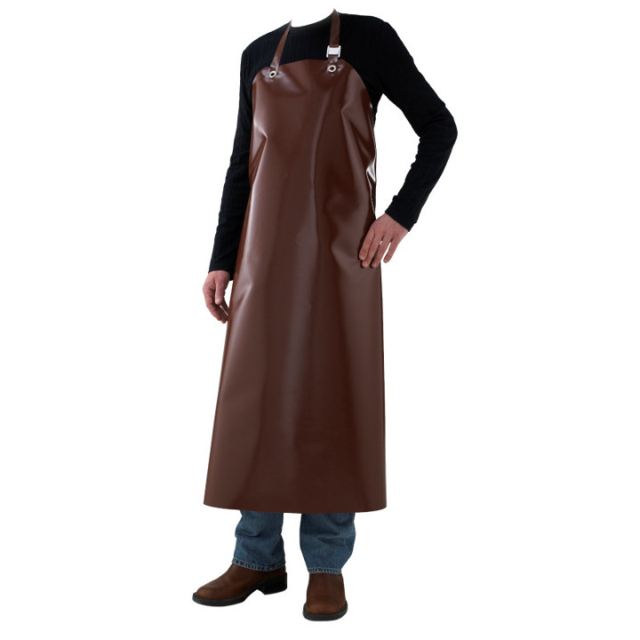 Tablier vinyle de protection industrie chimique 100x120 cm