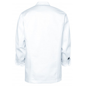 Veste cuisine 100% coton MANCHES LONGUES boutons pression Molinel (2)