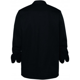 Veste cuisinier noire manches longues BLAKE Molinel (2)