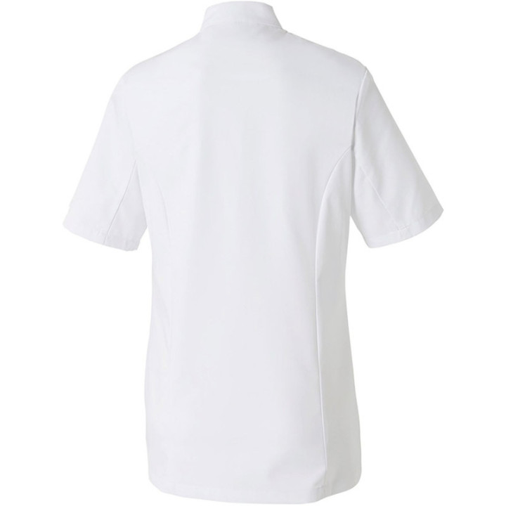 Veste cuisine femme manches courtes BUSI Molinel blanche