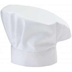 Toque de cuisinier pâtissier boulanger taille élastiquée très esthétique (2)