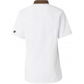 Veste de cuisine femme Manches Courtes (2)