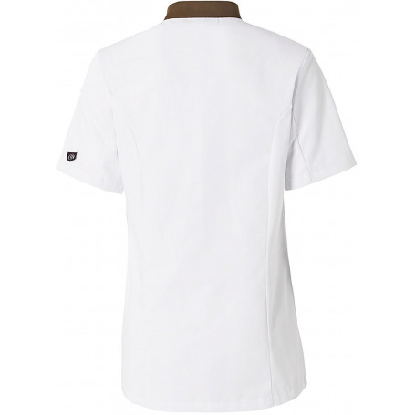 Veste de cuisine femme Manches Courtes