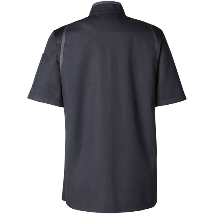 Veste cuisinier femme manches courtes BLACKSTITCH MOLINEL