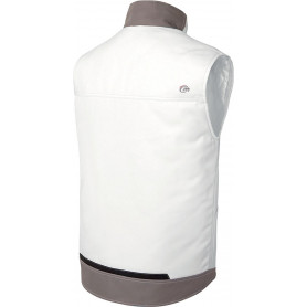 Gilet matelassé idéal peintre WHITE & PRO Molinel (2)