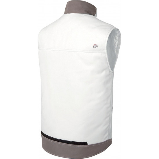 Gilet matelassé idéal peintre WHITE & PRO Molinel