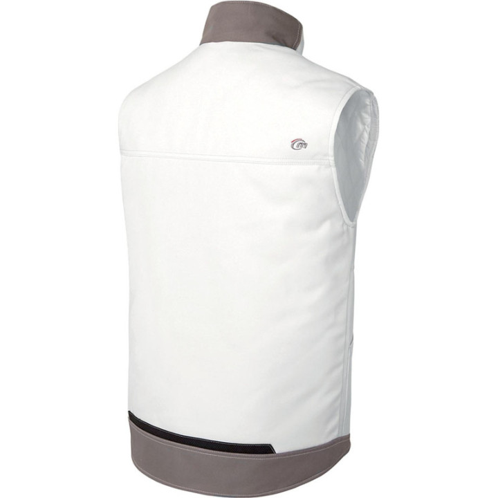 Gilet matelassé peintre homme WHITE & PRO Molinel