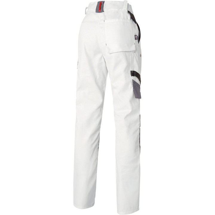 Pantalon peintre avec genouillères White & Pro Molinel