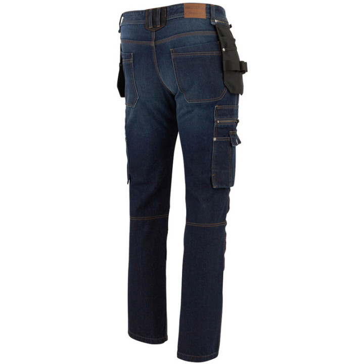 Jean de travail genouillères poches holster Puls Denim Molinel