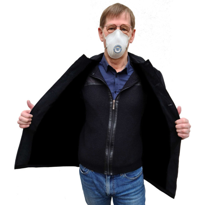 Vareuse velours côtelé doublée homme chantier Le Laboureur