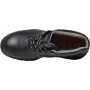 Chaussure de securité Dessus croûte de cuir noir