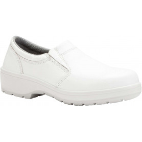 Chaussures de sécurité femme type mocassin EN 20345 S2 SRC