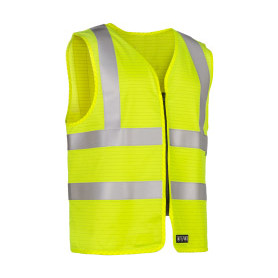 Gilet haute visibilité ignifugé et antistatique