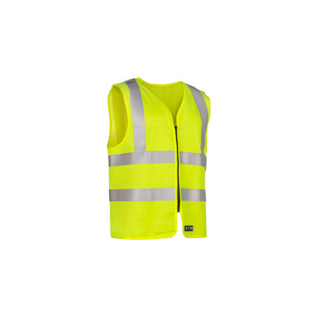 Gilet haute visibilité ignifugé et antistatique