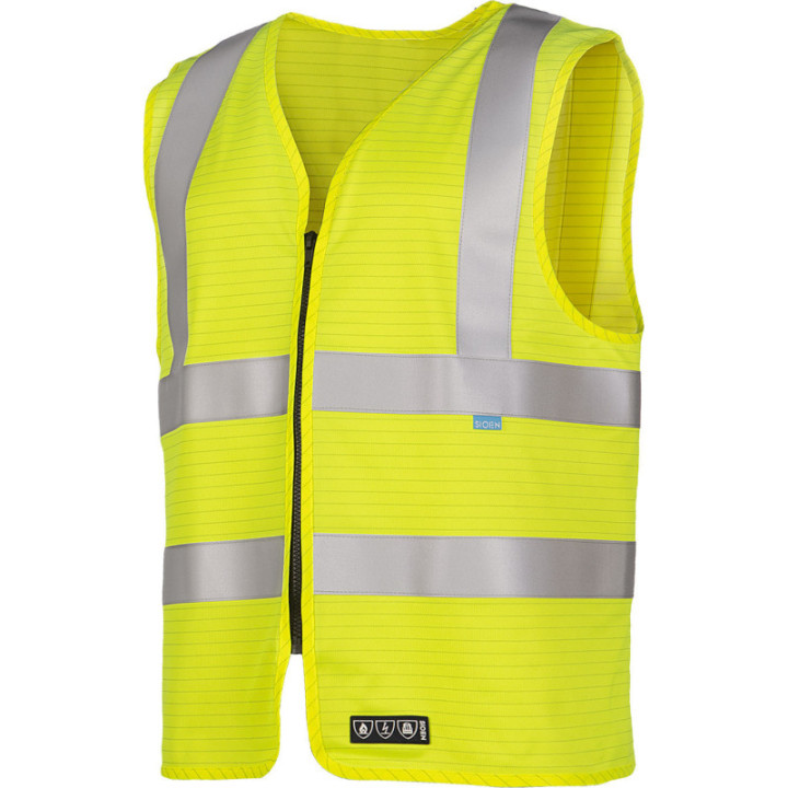 Gilet haute visibilité ignifugé antistatique SIOEN pro