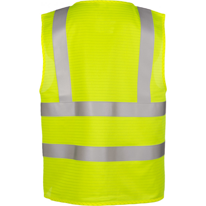 Gilet haute visibilité ignifugé et antistatique