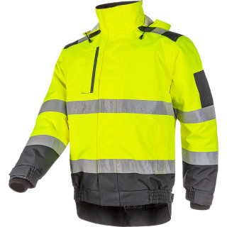 Blouson d’hiver haute visibilité Sioen travail extérieur