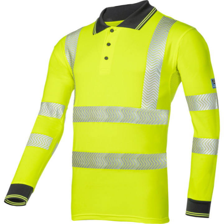 Polo haute visibilité SIOEN manches longues travail pro