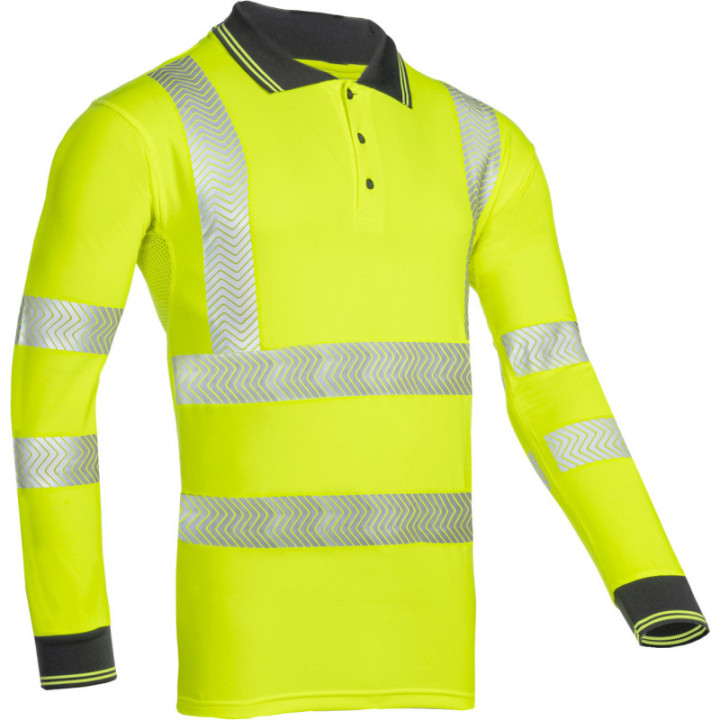 Polo haute visibilité SIOEN manches longues travail pro