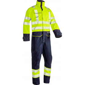 Combinaison de pluie d'hiver Haute Visibilité Multirisque avec protection ARC (APC 2)