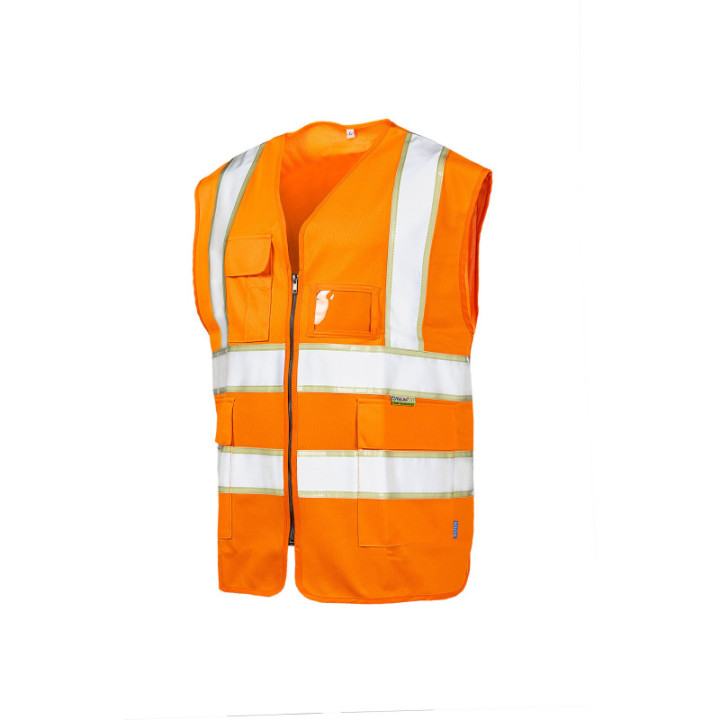 Gilet haute visibilité brille dans le noir Sioen pro