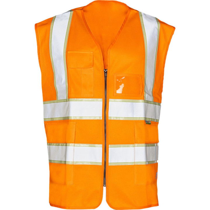 Gilet haute visibilité brille dans le noir Sioen pro