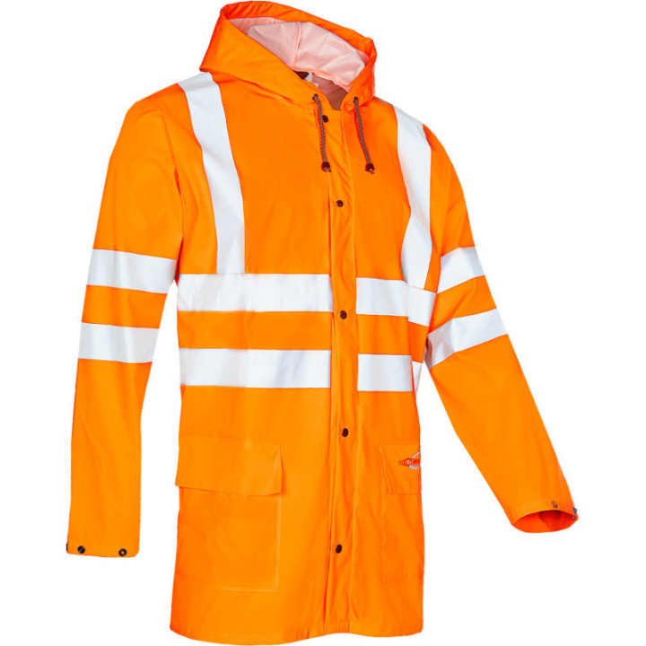 Veste de pluie haute visibilité pro avec capuche SIOEN